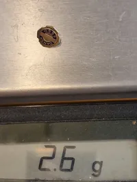 Original ESSO nål af 14 karat guld (585)
