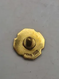 Original ESSO nål af 14 karat guld (585)