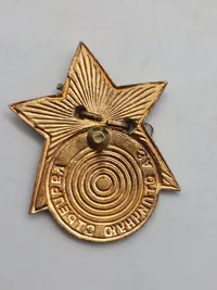 Samling russiske badges