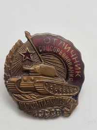 Samling russiske badges