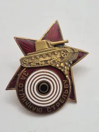 Samling russiske badges