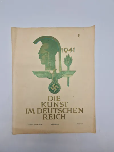 Originalt hæfte - Die Kunst Im Deutchen Reich