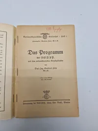 Das programm Der NSDAP