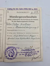 Samling originale tyske ww1 & ww2 effekter