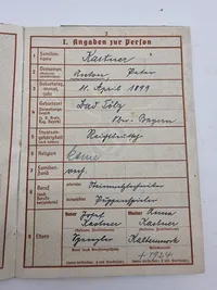 Samling originale tyske ww1 & ww2 effekter