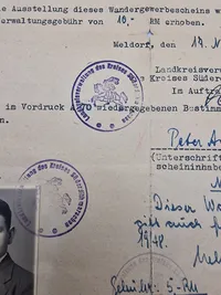 Samling originale tyske ww1 & ww2 effekter
