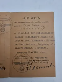 Samling originale tyske ww1 & ww2 effekter