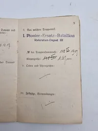 Samling originale tyske ww1 & ww2 effekter