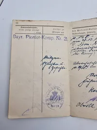 Samling originale tyske ww1 & ww2 effekter