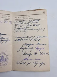 Samling originale tyske ww1 & ww2 effekter