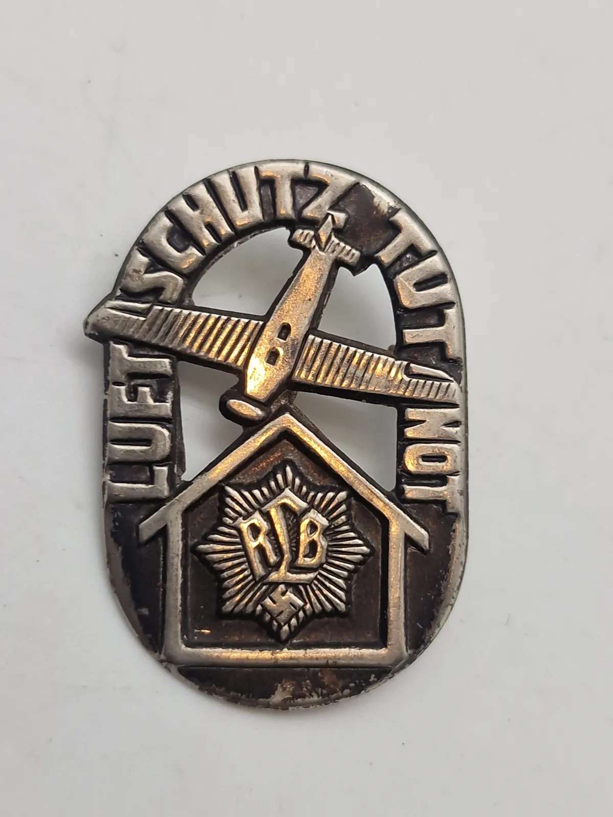 Original Reichsluftschutzbund (RLB) tinnie