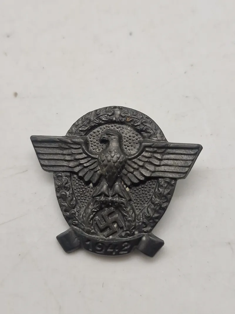 Originalt “Tag Der Polizei” badge