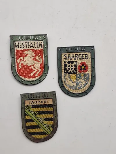 Originale tyske WHW skjold - ww2