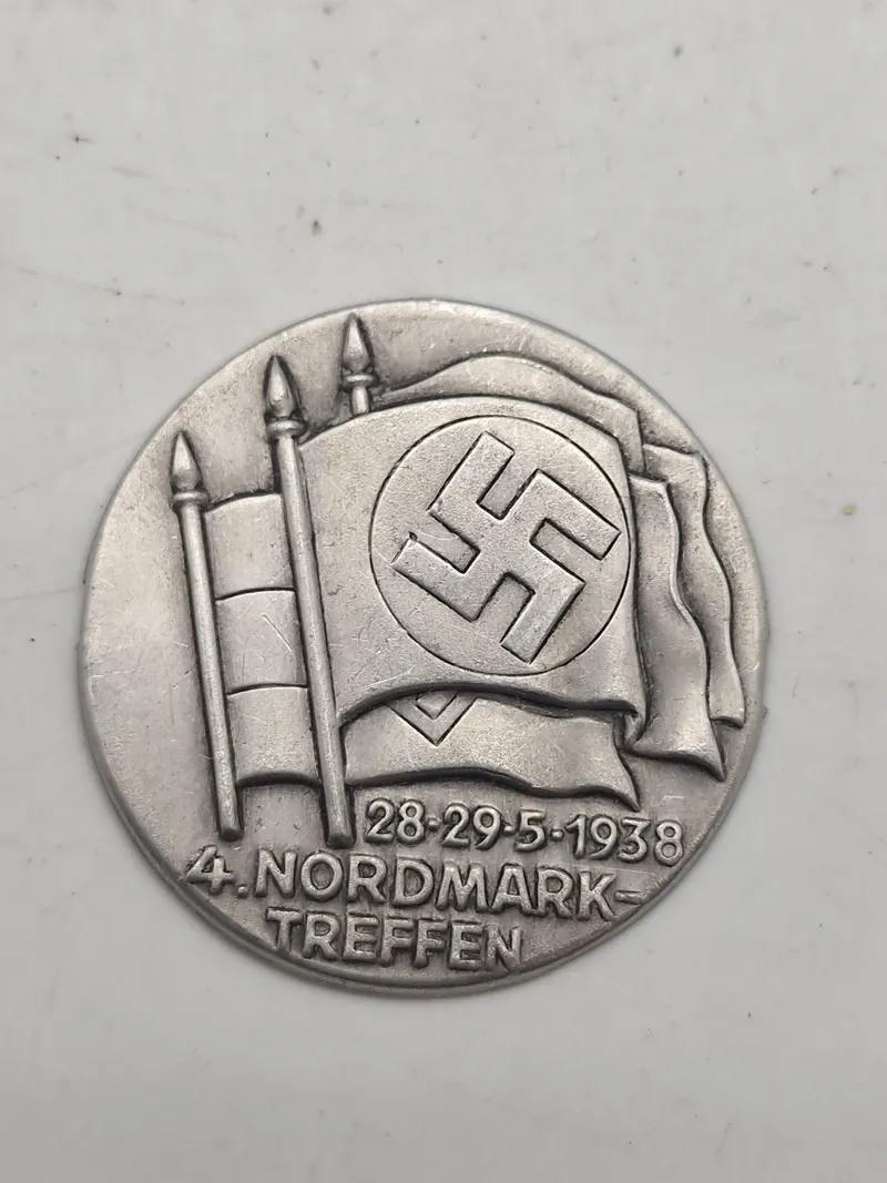 Originalt Nordmark treffen badge - ww2 Nordslesvig