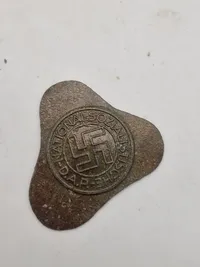 Originalt ikke færdiggjort DAP emblem - ww2