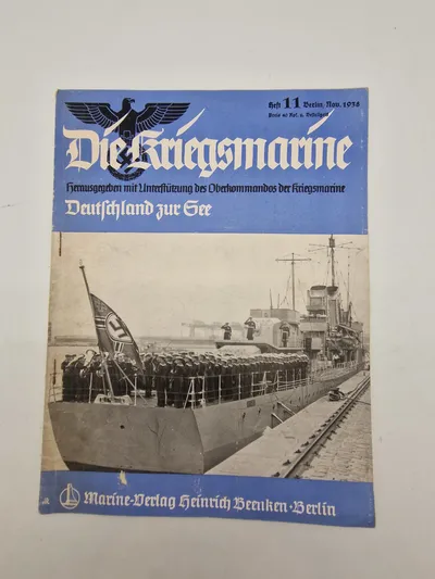 Originalt eks af “Die Kriegsmarine”