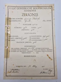 Samling tyske papirer fra 1920’erne