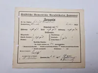 Samling tyske papirer fra 1920’erne