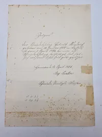 Samling tyske papirer fra 1920’erne