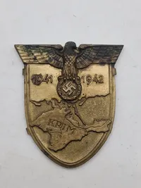 Originalt tysk Krimschild