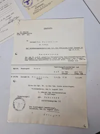 Samling originale tyske ww2 papirer