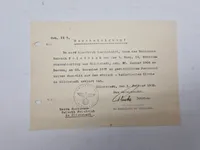 Samling originale tyske ww2 papirer