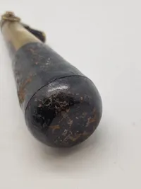 Originalt dansk jægerkrudthorn model 1819. komplet - super stemplet