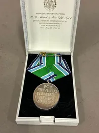 HJV medalje af Sterling sølv