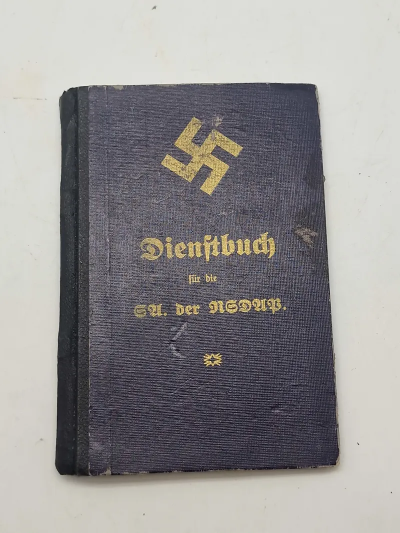 Original Dienstbuch für bie SA. der NSDAP