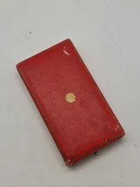 Original tildelingsæske for ridder dannebrog