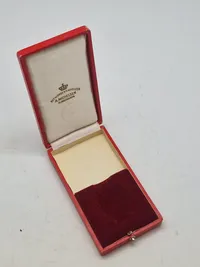 Original tildelingsæske for ridder dannebrog