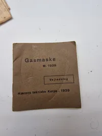 Original gasmaske M/38