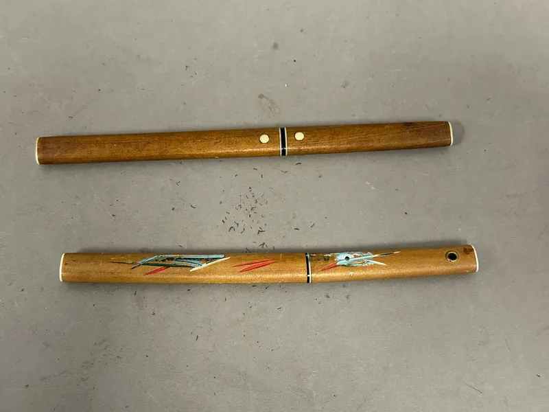 Papirknive i form af Japanske blankvåben