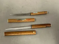 Papirknive i form af Japanske blankvåben