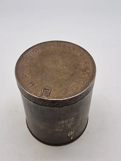 Original norsk kaffe dåse fra 1940’erne