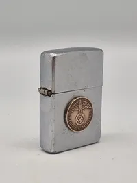 Zippo lighter med tysk Reichphennig