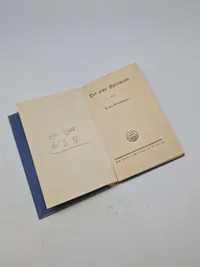 Original ww2 bog - Der arme Spielmann
Von
Franz Grillparzer, godt stemplet