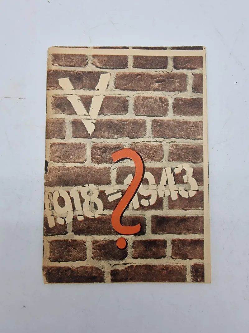 Originalt ww2 propaganda blad