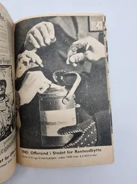 Originalt ww2 propaganda blad