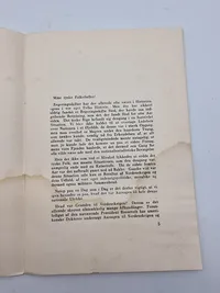 Samling originale tyske ww2 taler på dansk