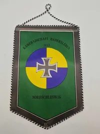 Original vimpel efra "Kameradschaft Hadersleben" i Nordslesvig - Veteran forening