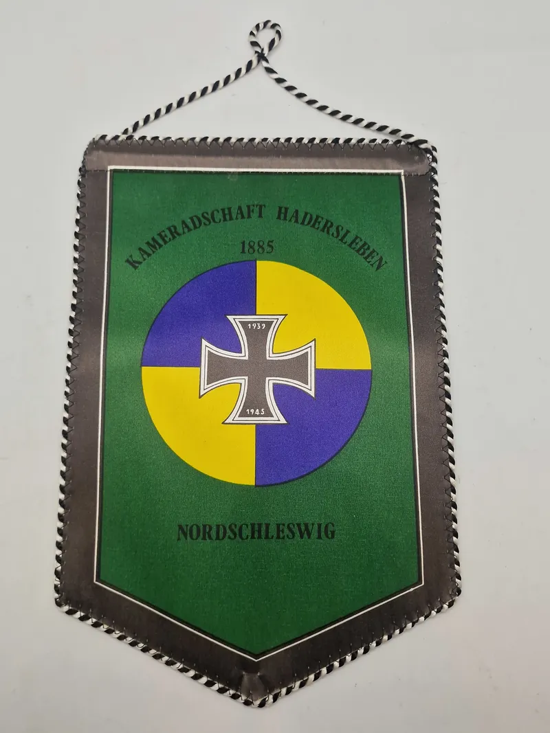 Original vimpel efra "Kameradschaft Hadersleben" i Nordslesvig - Veteran forening