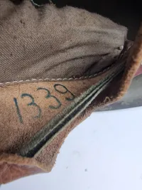 Original svensk M/38 hjelm anvendt af bl.a. brigaden