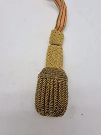 Original dansk marine portepé for for officers sabel model 1849