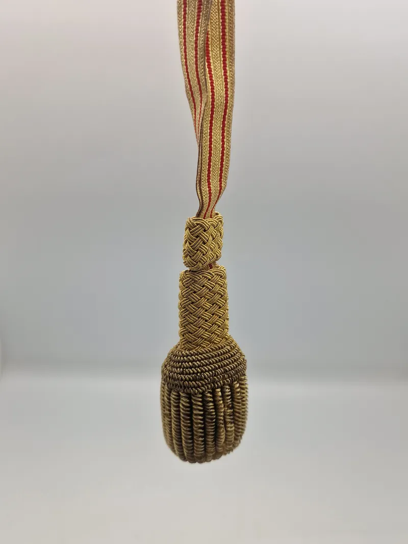 Original dansk marine portepé for for officers sabel model 1849