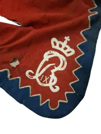 Originalt GHR saddeldækken Kong Christian den 9 ( 1863-1906)