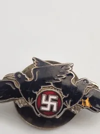 Sjældent Originalt  Dansk WW2 D:N:S:A:P:  ravnemærke