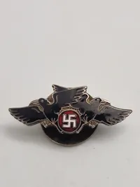Sjældent Originalt  Dansk WW2 D:N:S:A:P:  ravnemærke