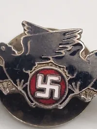 Sjældent Originalt  Dansk WW2 D:N:S:A:P:  ravnemærke