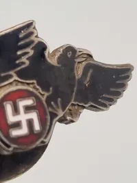 Sjældent Originalt  Dansk WW2 D:N:S:A:P:  ravnemærke